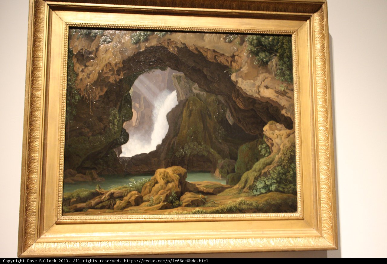 Mystical Cave Painting