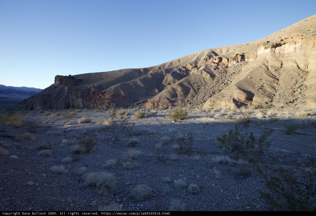 Majestic Plateau in Death Valley