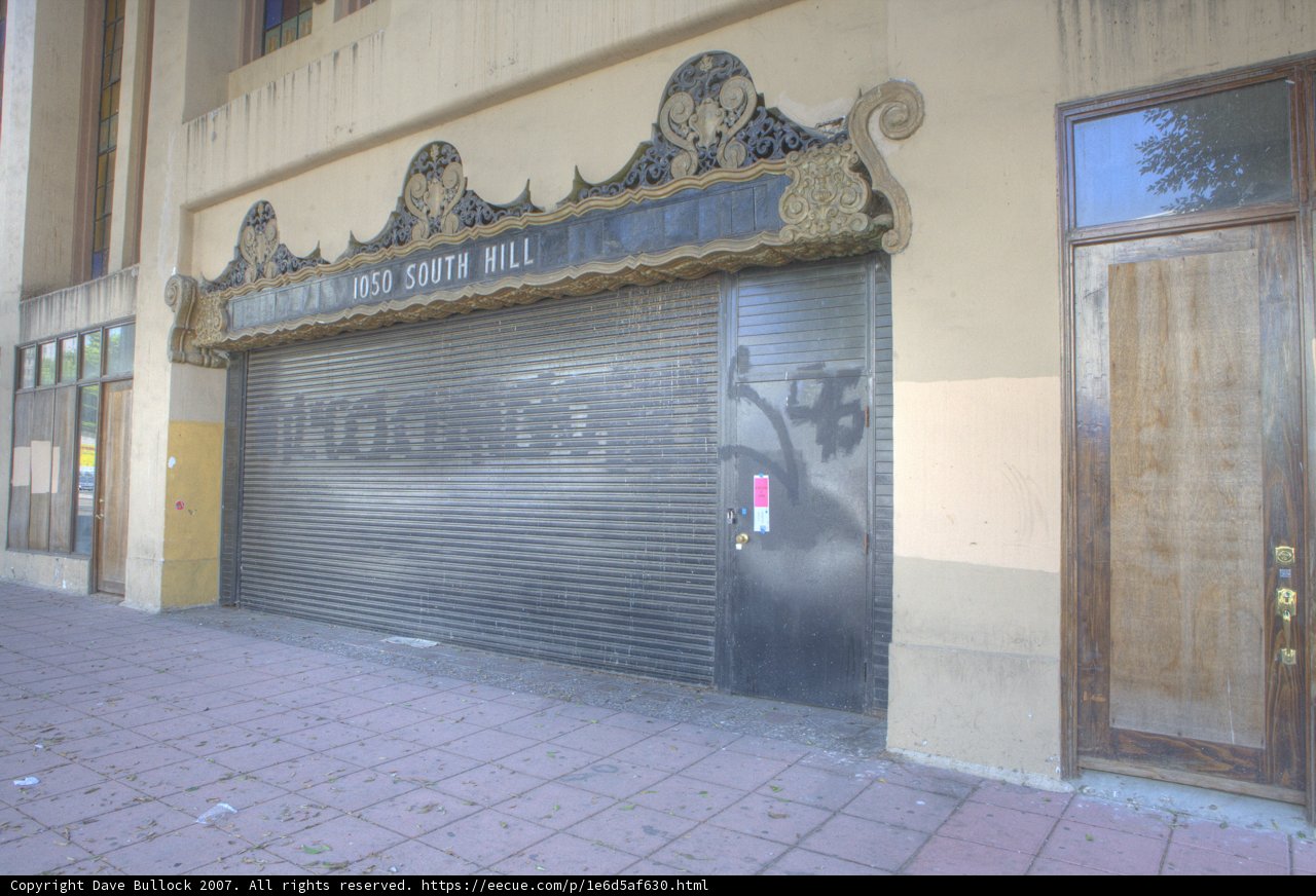 Graffiti on the Building Front
