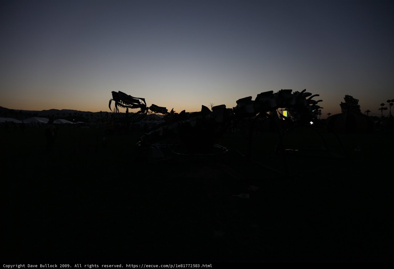 Dusk Slide and Silhouette