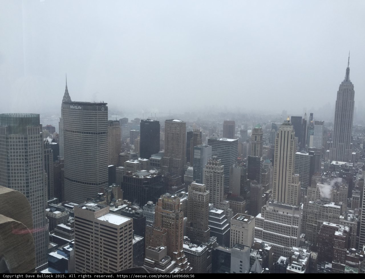 City Below Winter