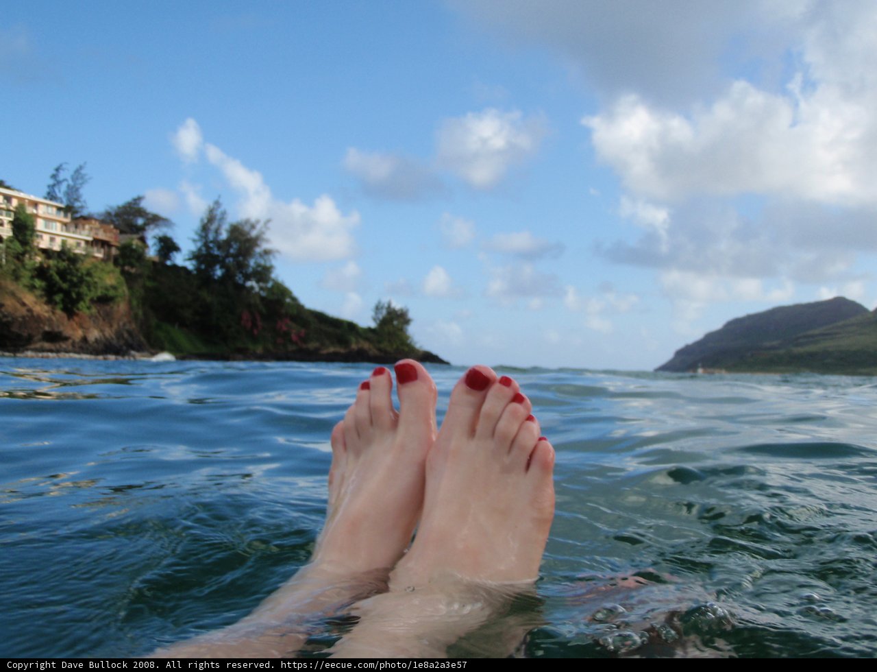 Soaking up the View