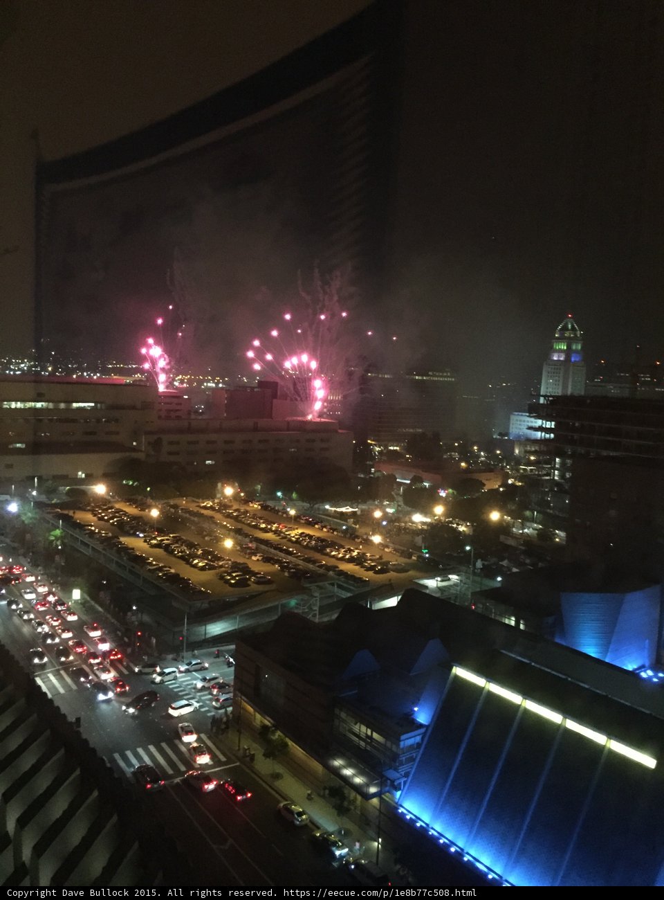 Purple Pink Fireworks
