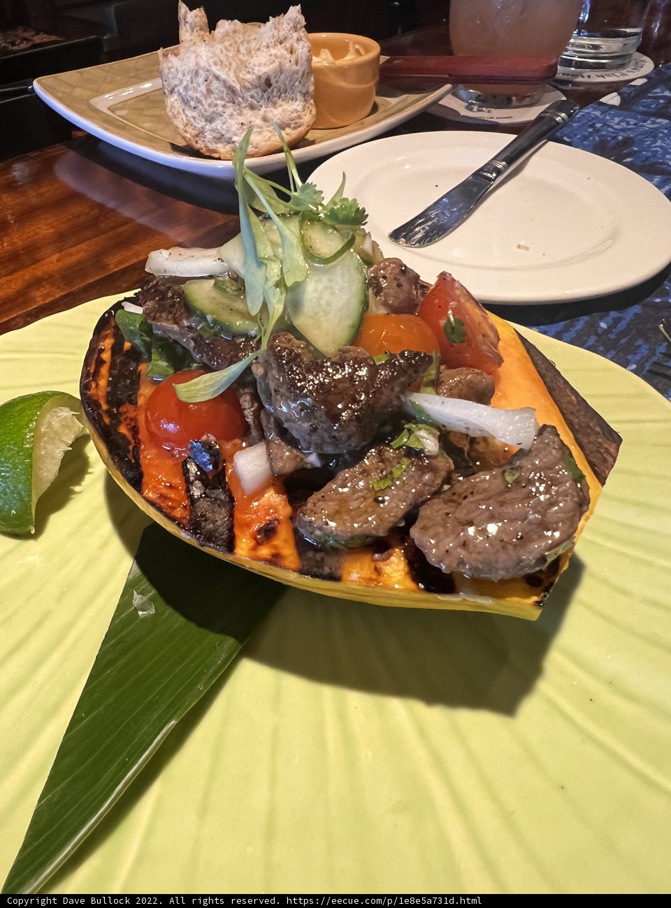 Delectable Mutton Steak with Fresh Garden Veggies