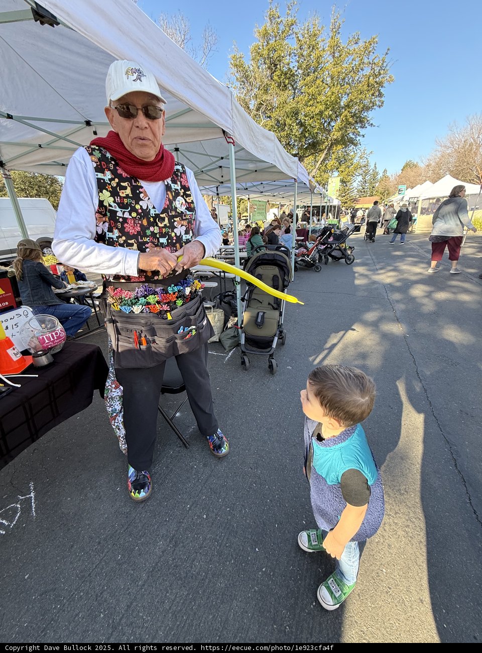 Balloon Magic at the Market