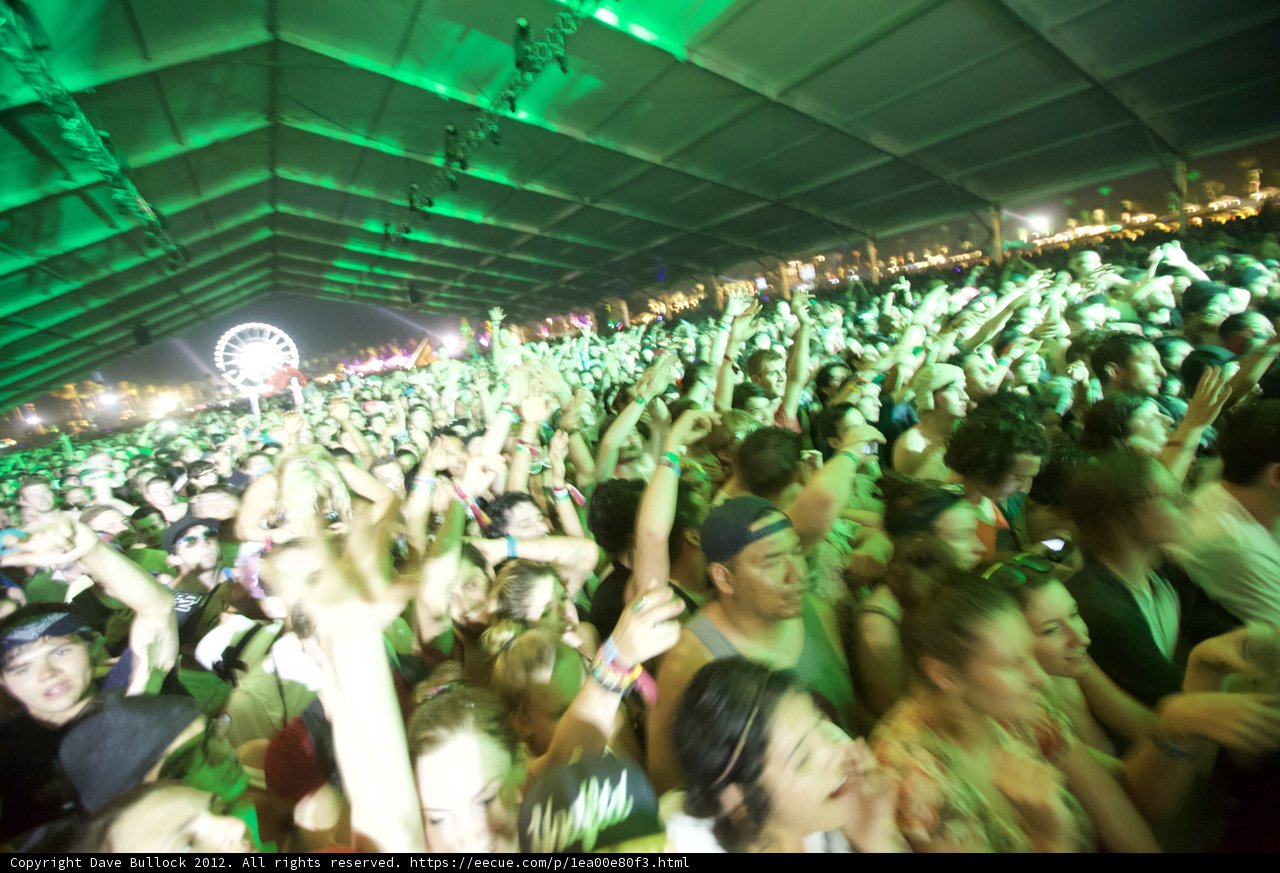 Electrifying Crowd at Coachella