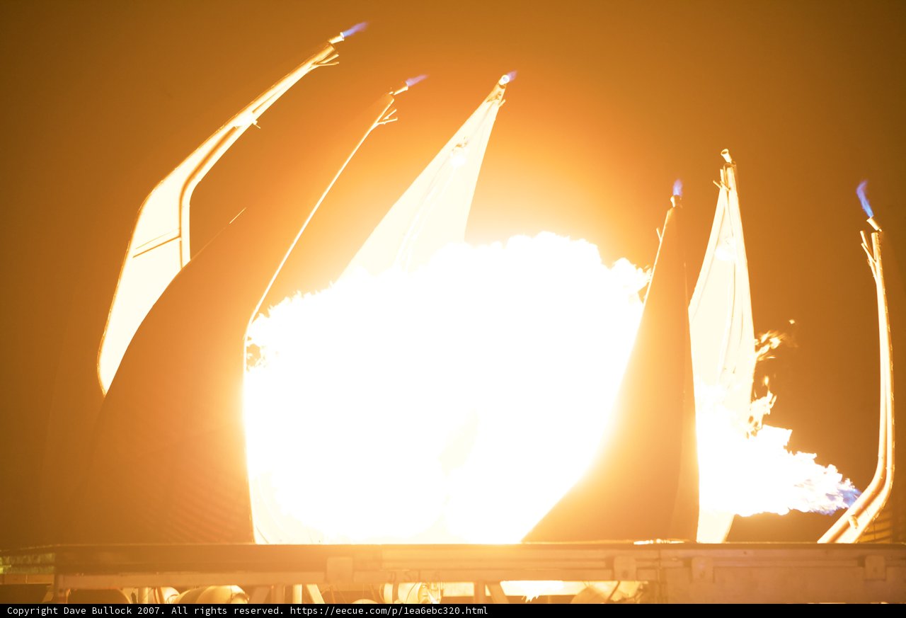Explosive Fireworks Display