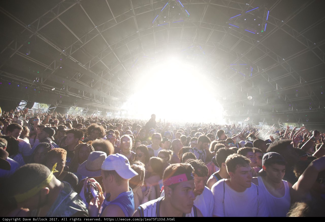 Coachella 2017 Concert Crowd
