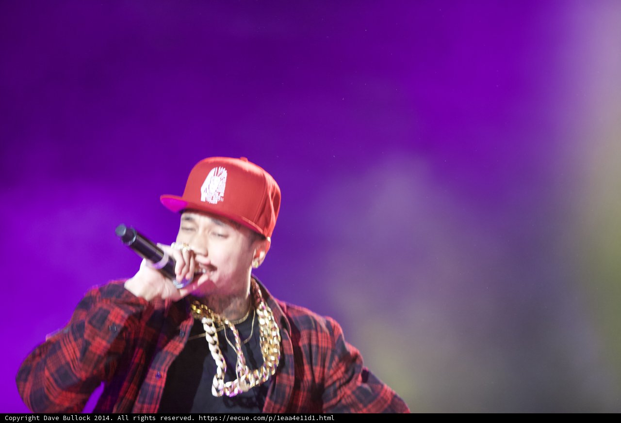 Tyga's Solo Performance at Coachella 2014