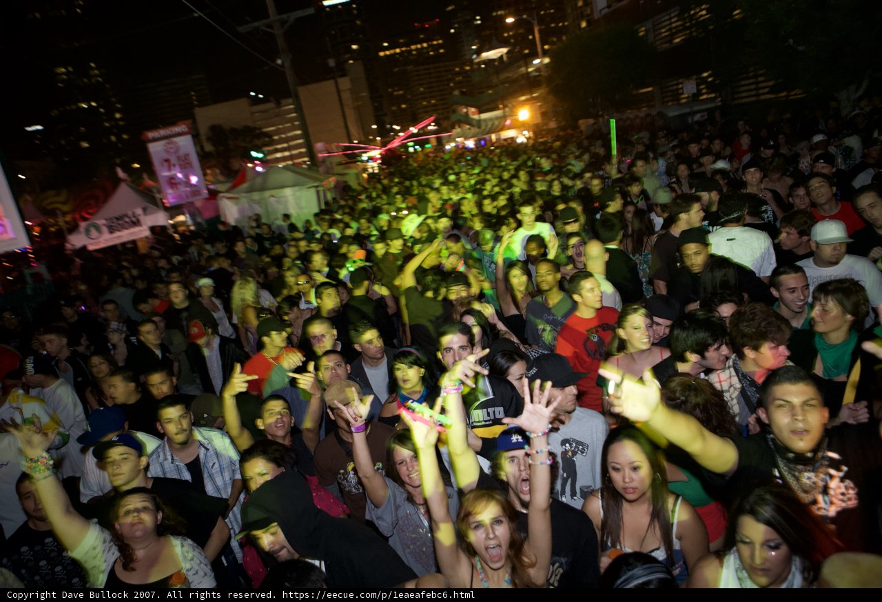 Nocturnal Concert In The Urban Metropolis
