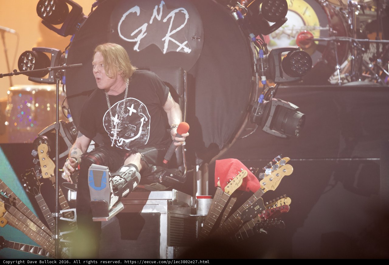 Axl Rose rocks Coachella with his guitar