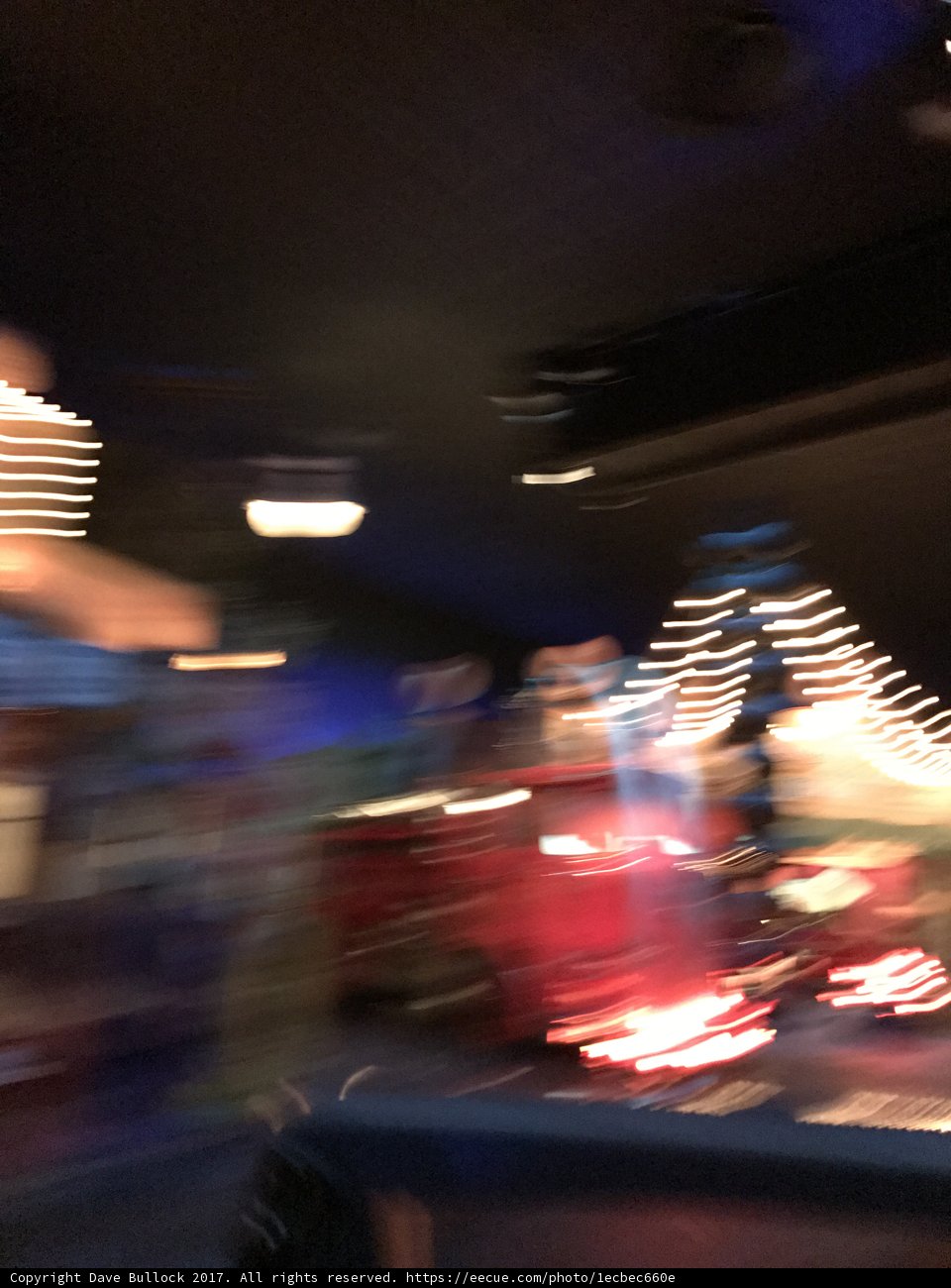 Blurry Fun in the Night