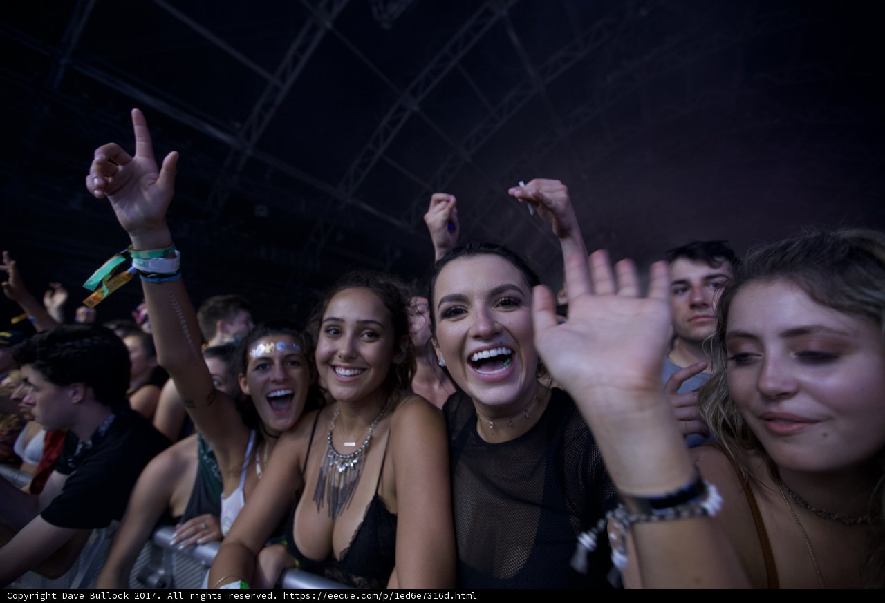 Coachella Crowd Goes Wild