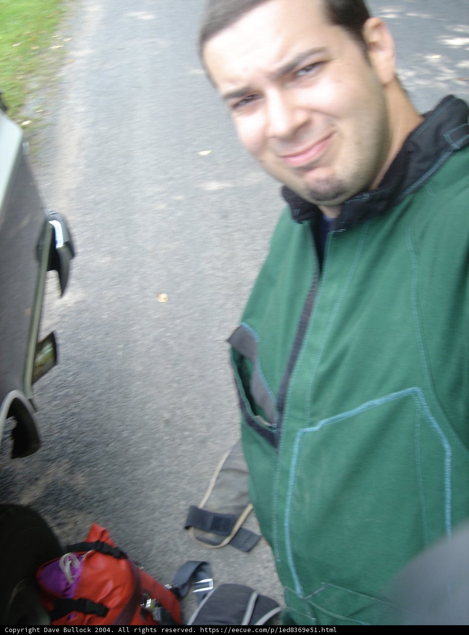 Selfie Time in the Rain