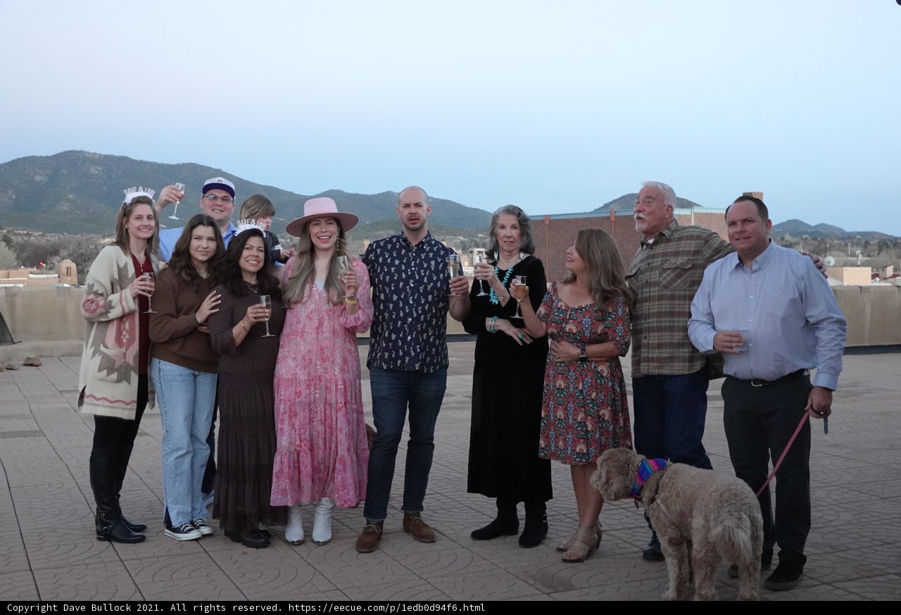 Group Photo with Four-Legged Friend