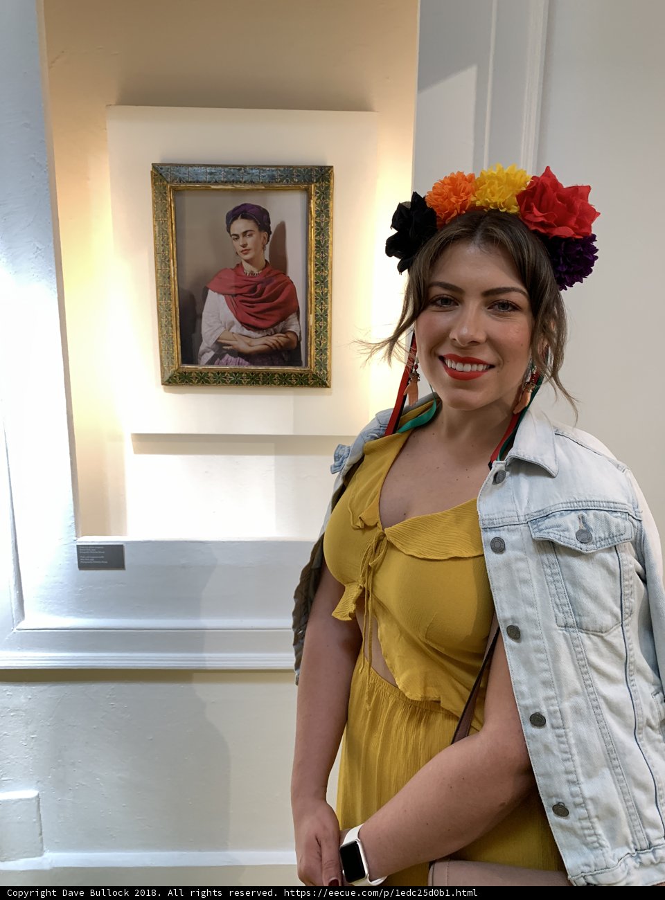 Flower Crown in the Art Gallery