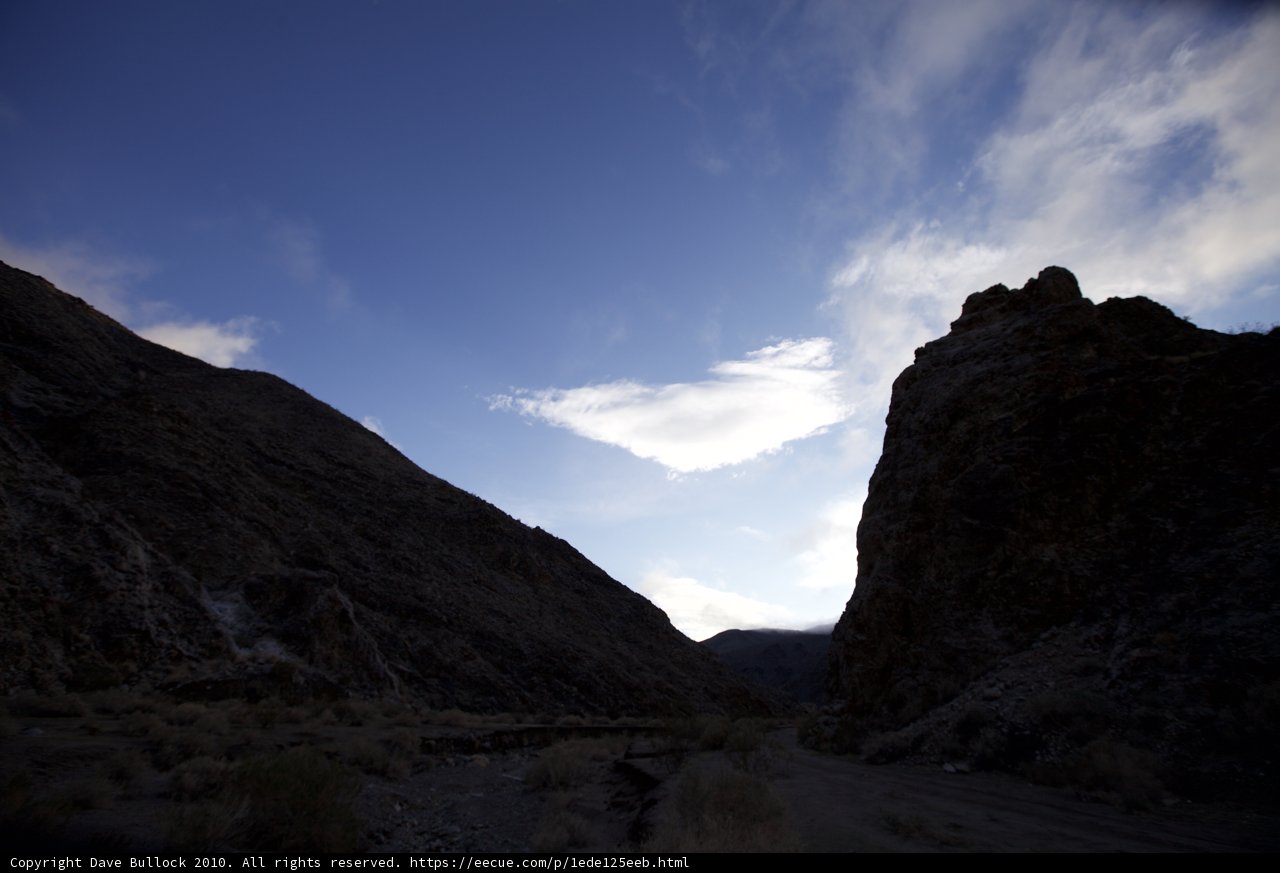 Majestic View of the Mountain Range