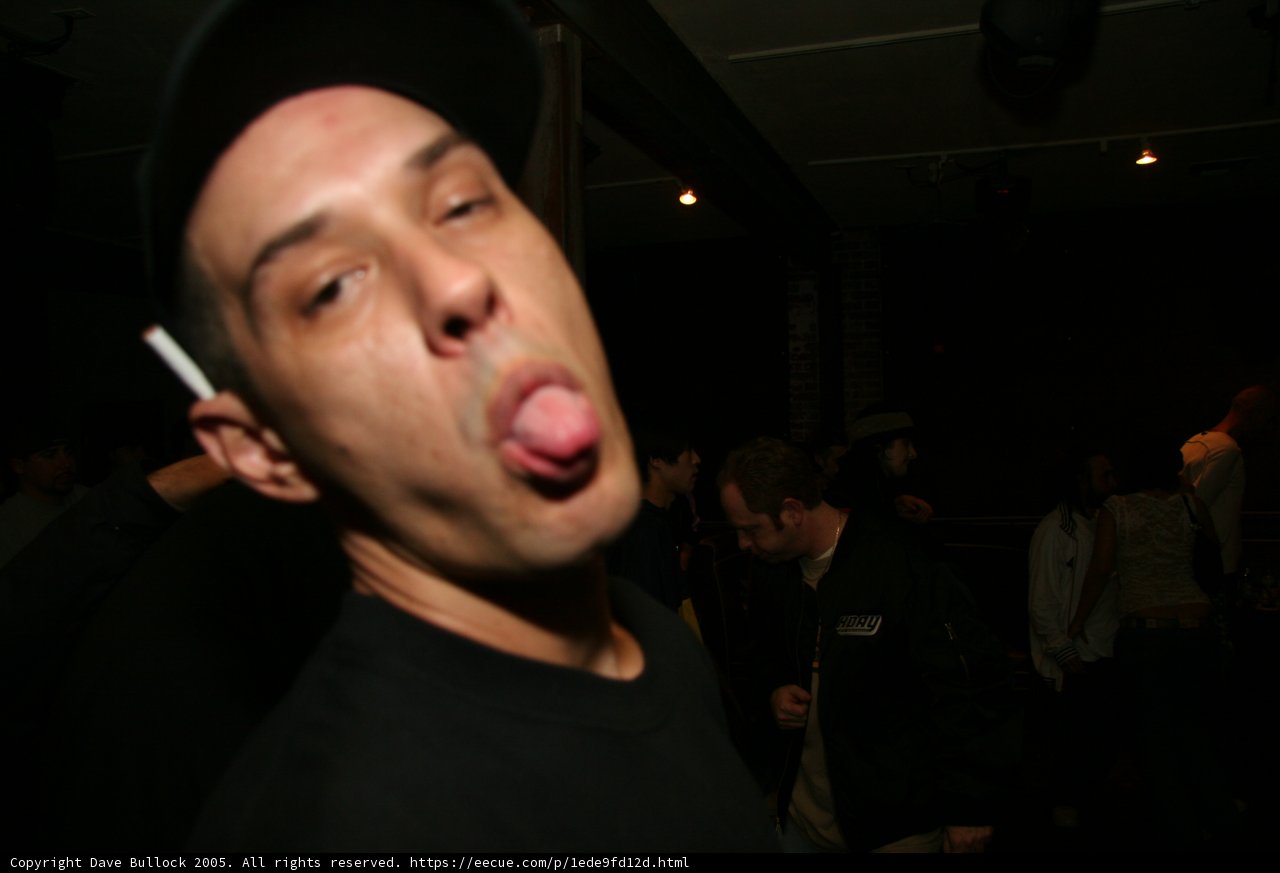 Tongue Out, Hat On