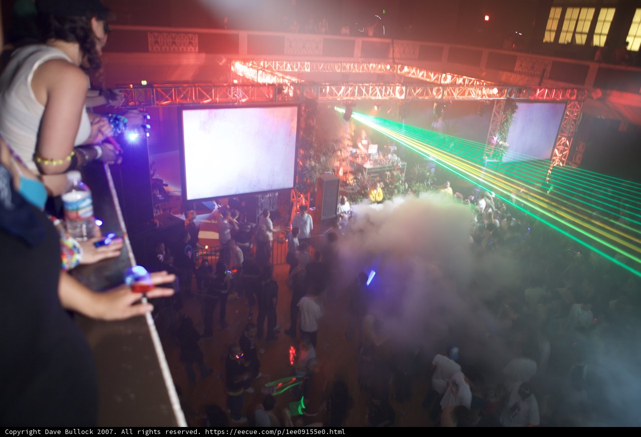 Nightclub frenzy