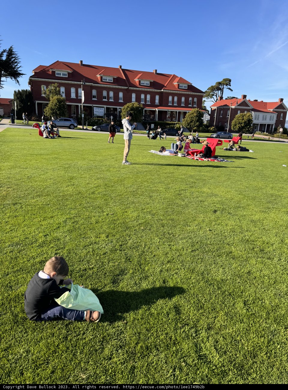 Leisure under the Blue Sky: A Moment in Presidio