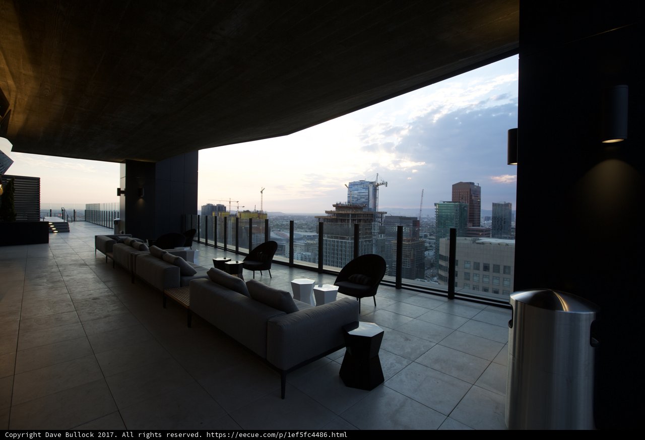 Rooftop City View