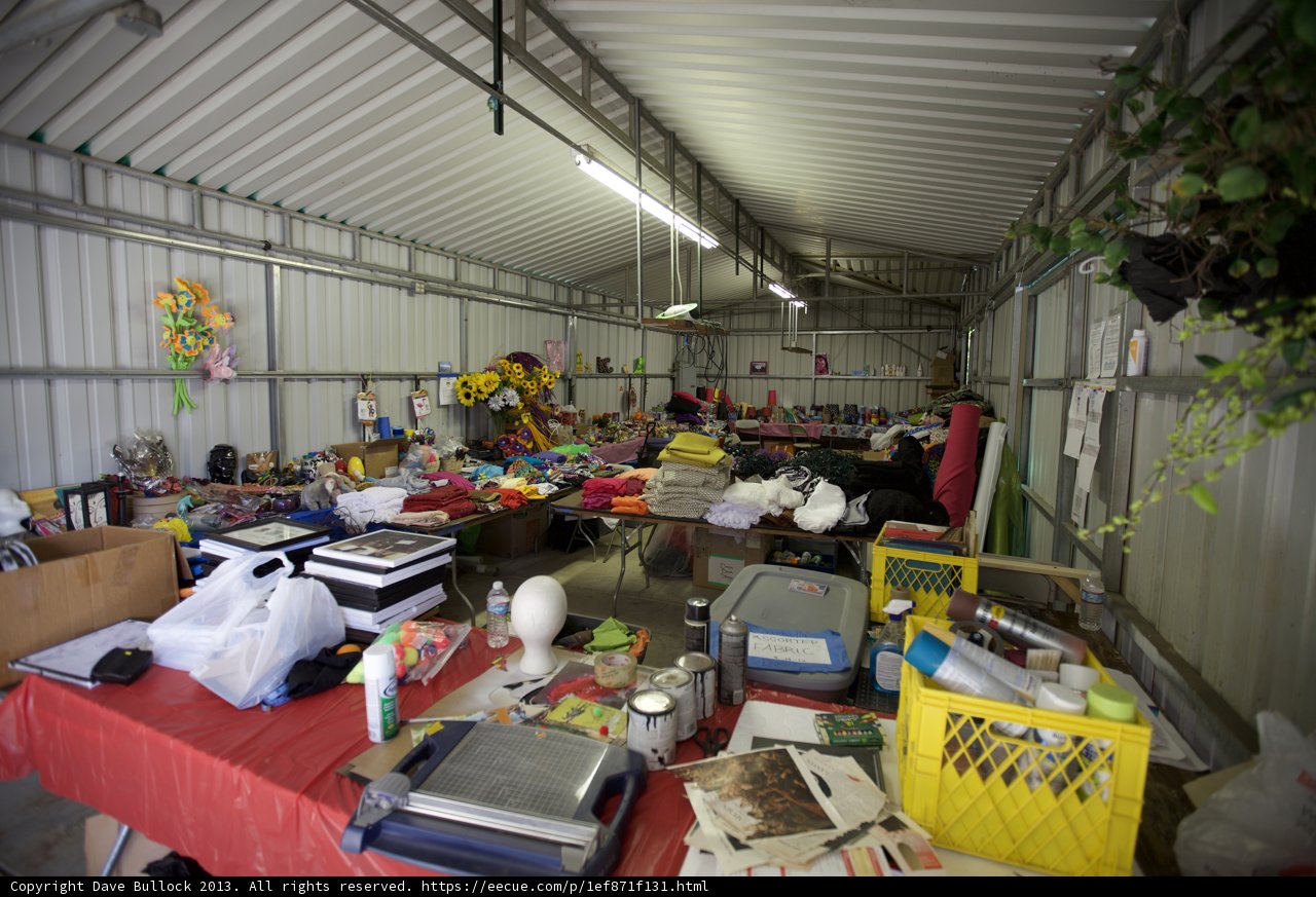 Cluttered Table in Altadena Workshop