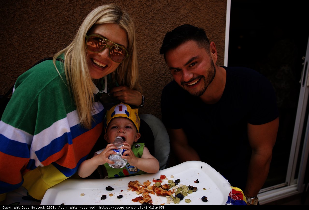 Celebrating Wesley's First Birthday
