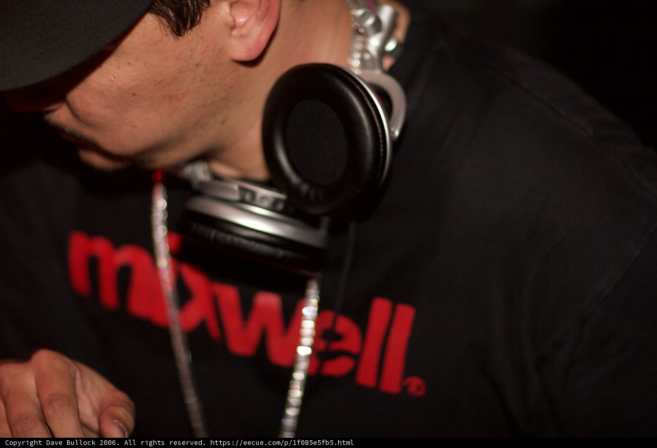 Groovin' with Headphones and a Hat