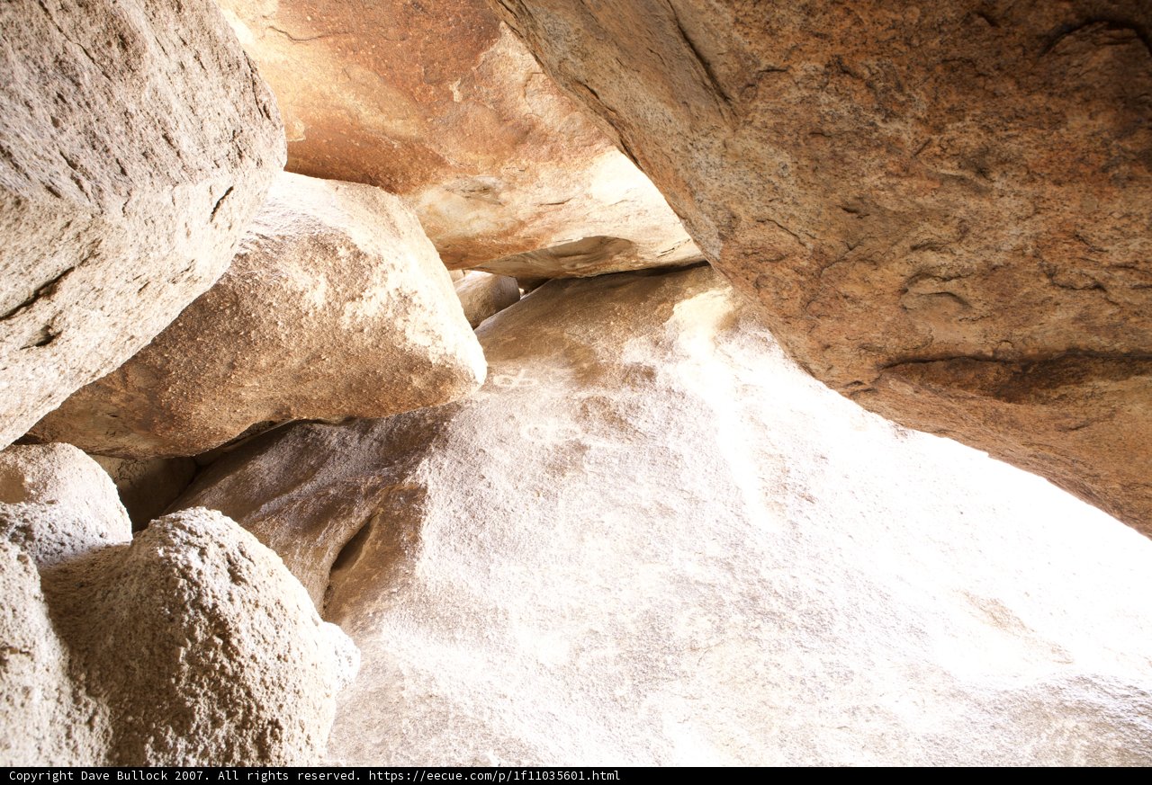Inside the Majestic Rock Formation