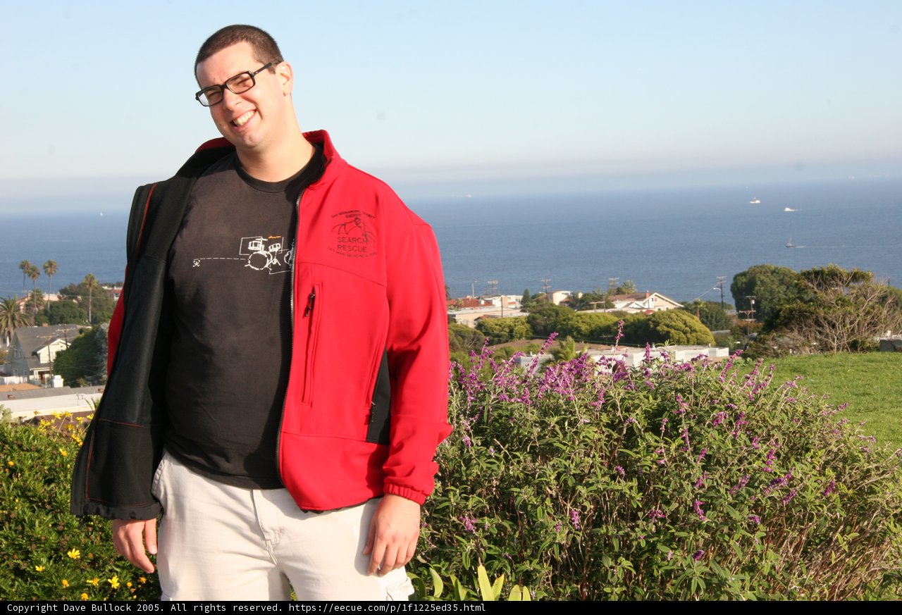 Red Jacket and Glasses