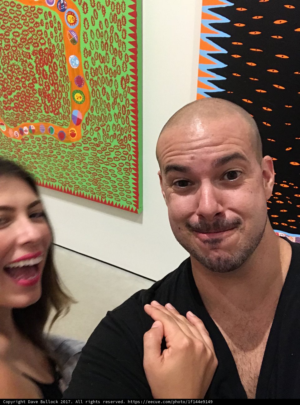 Selfie in front of a Masterpiece