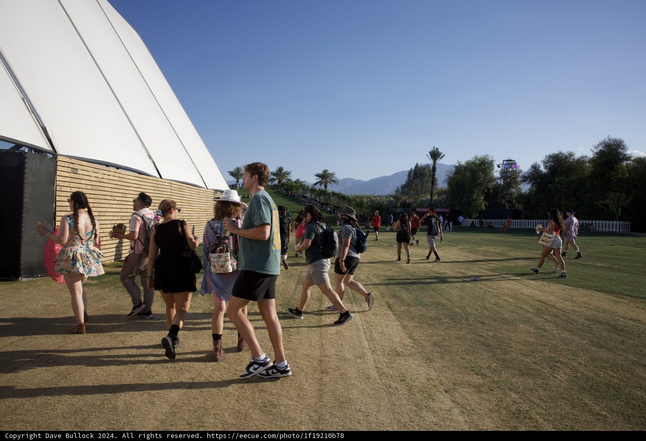 Dynamic Afternoon at Coachella 2024