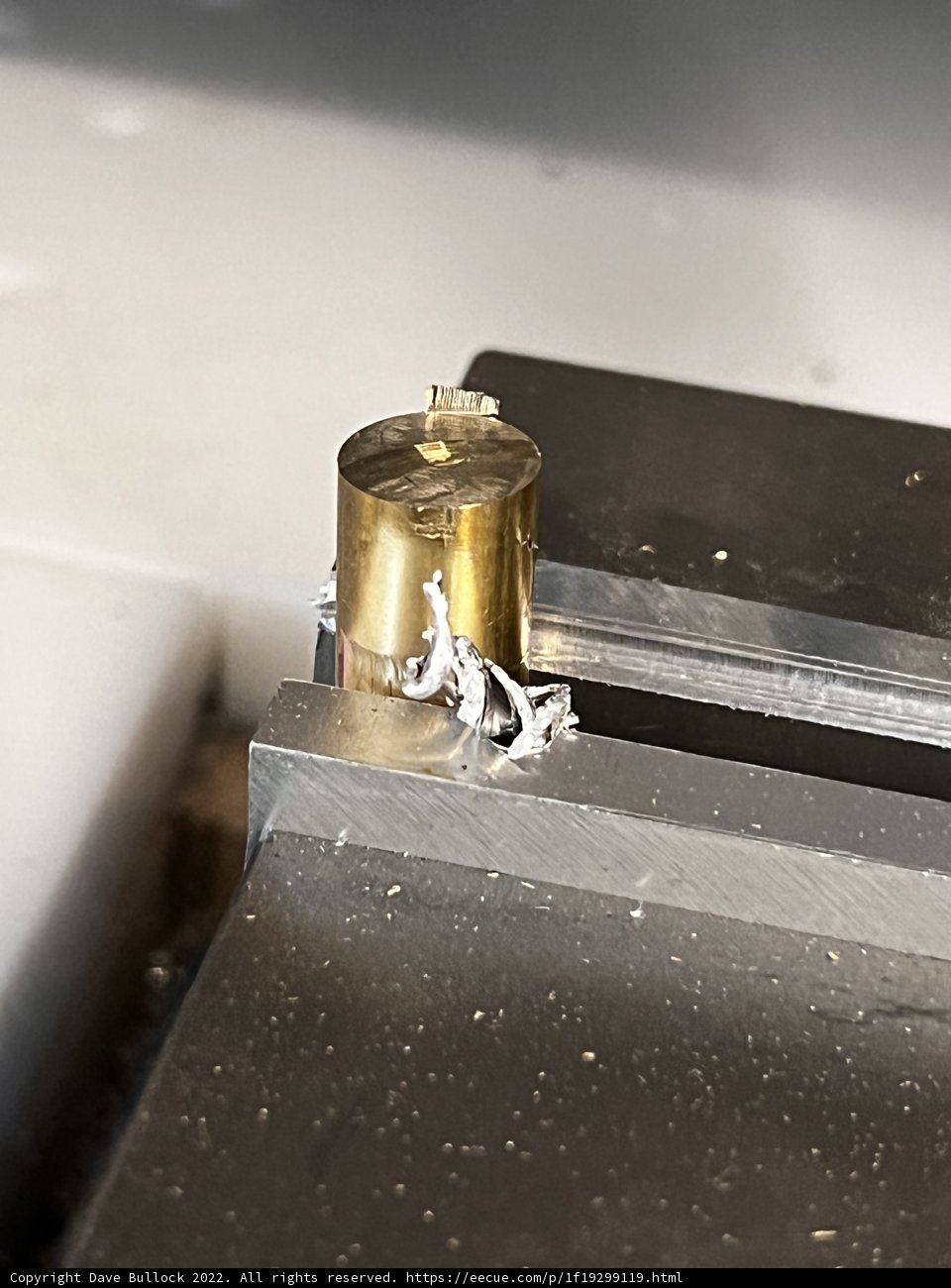 Metal Bell with Small Piece Attached