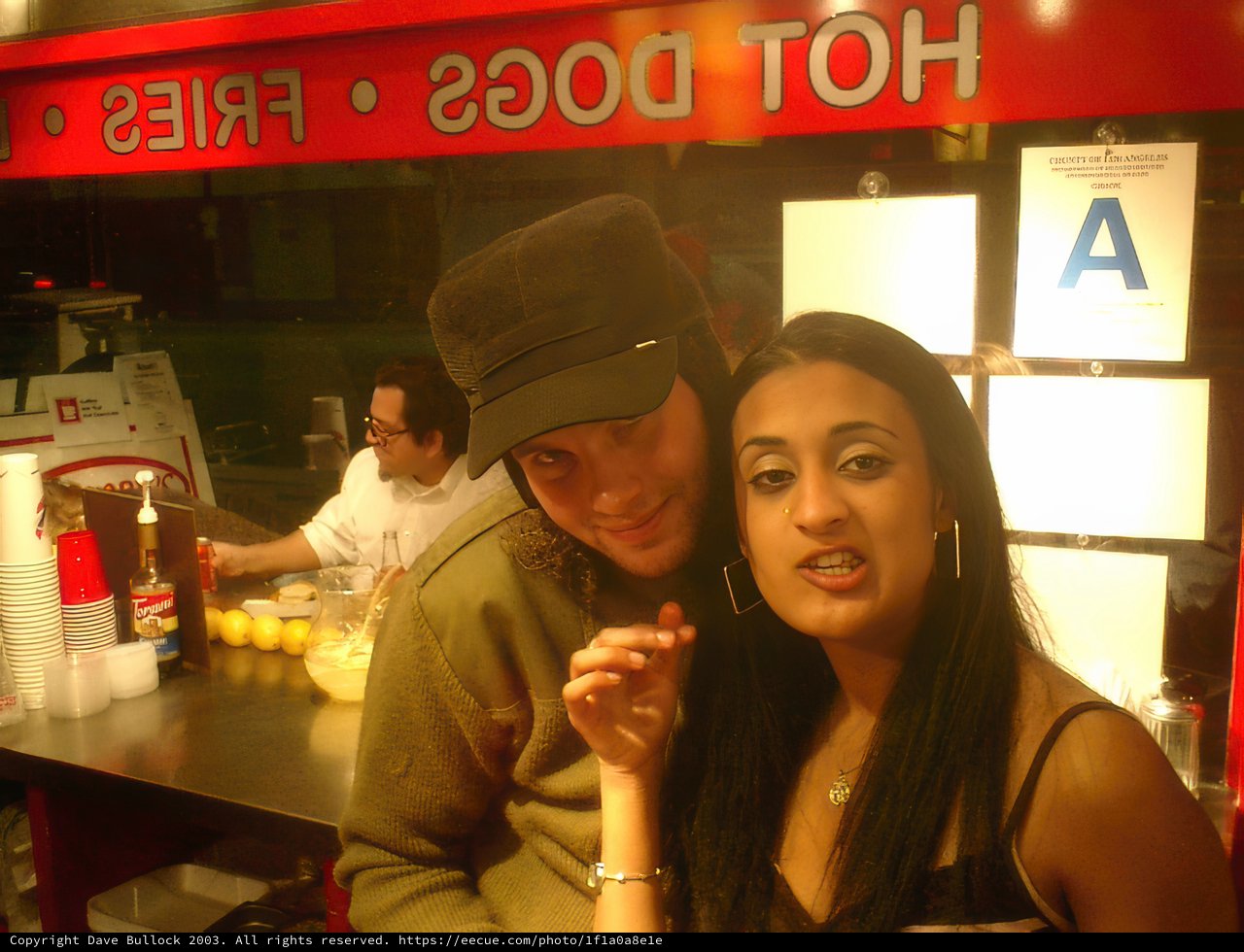 Lunch date at the urban diner