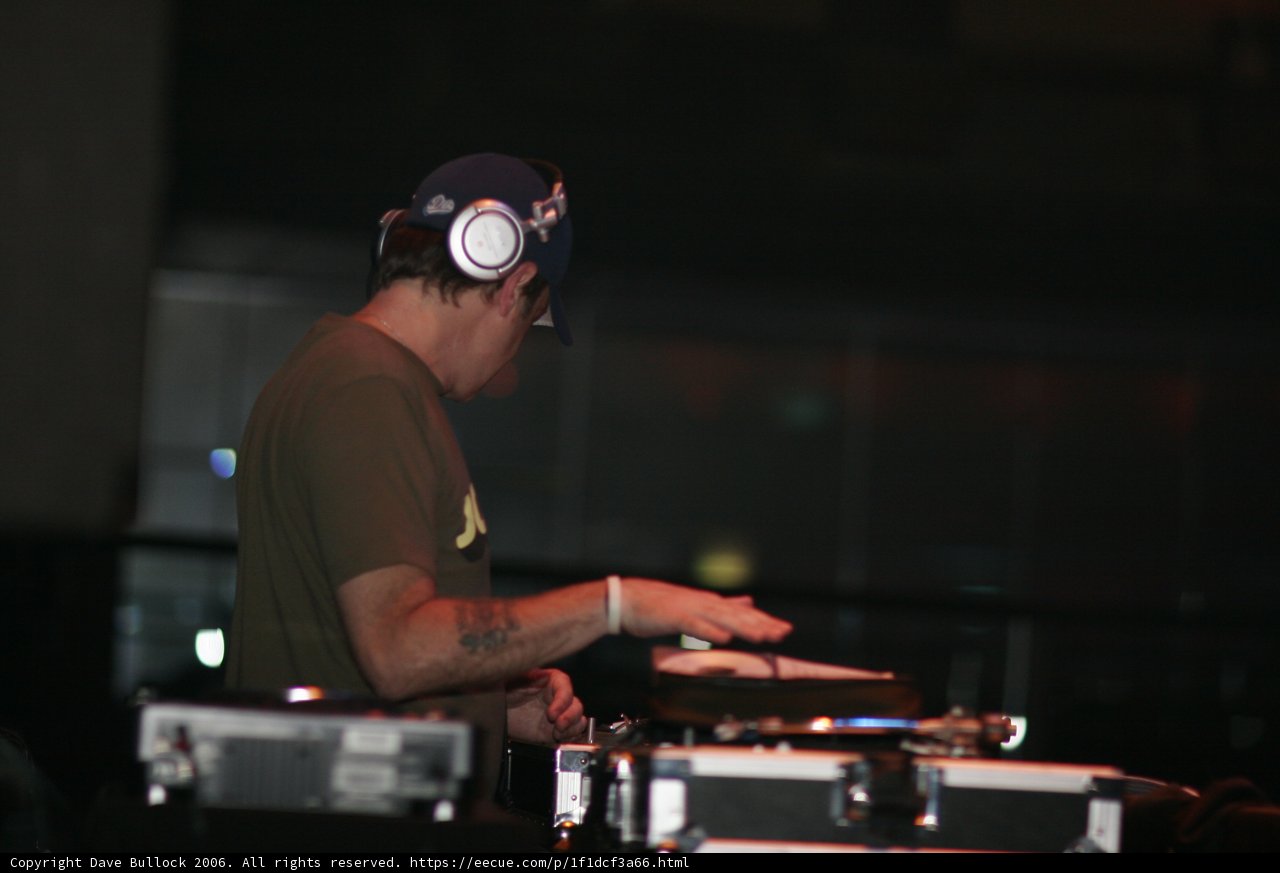 The Deejay in Green