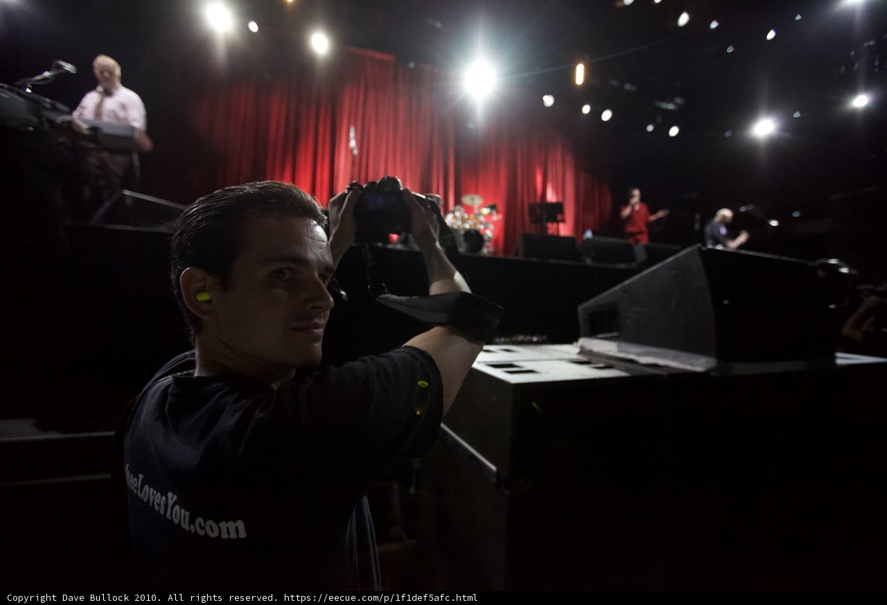 On Stage Selfie