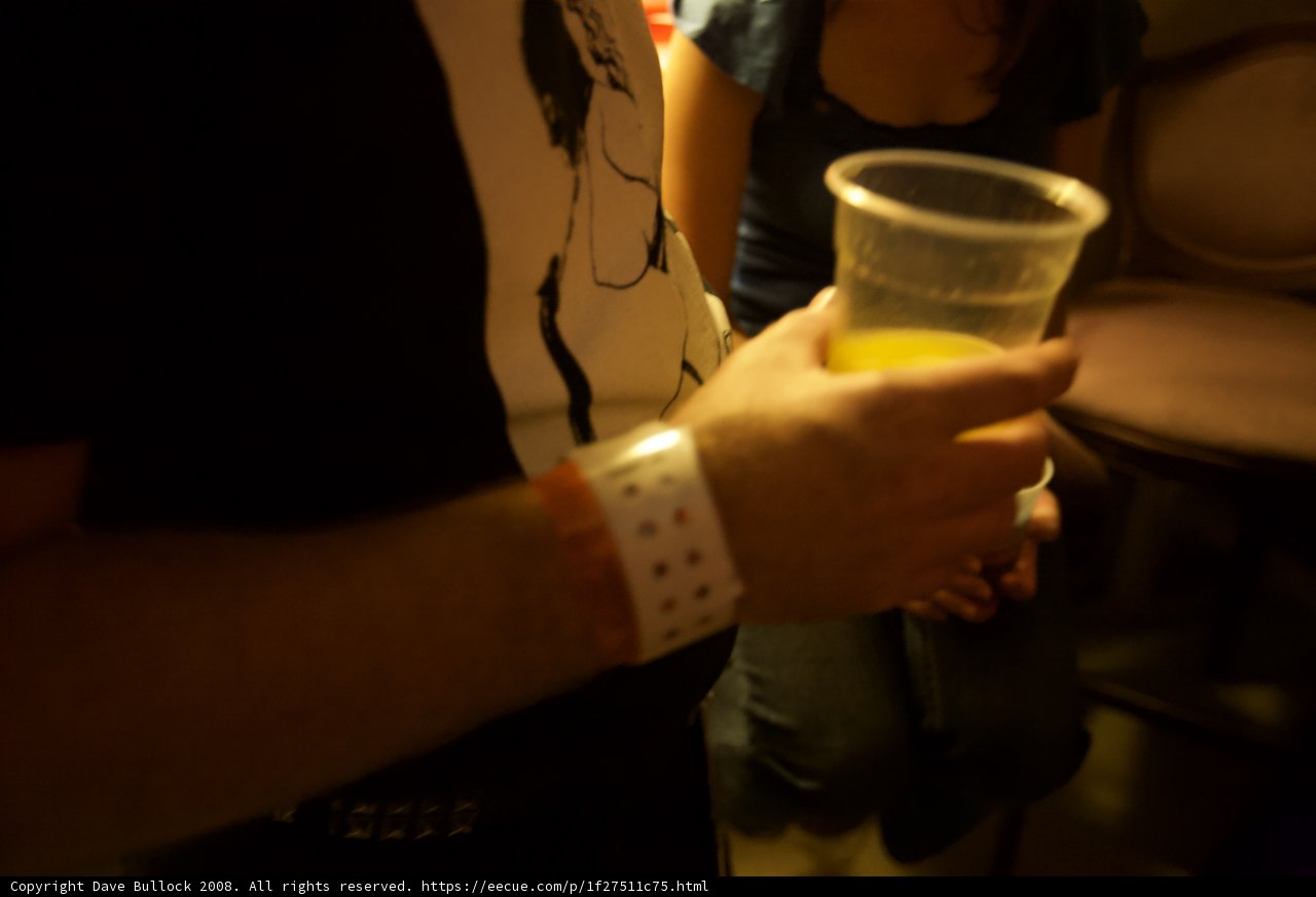 A Man and His Beverage