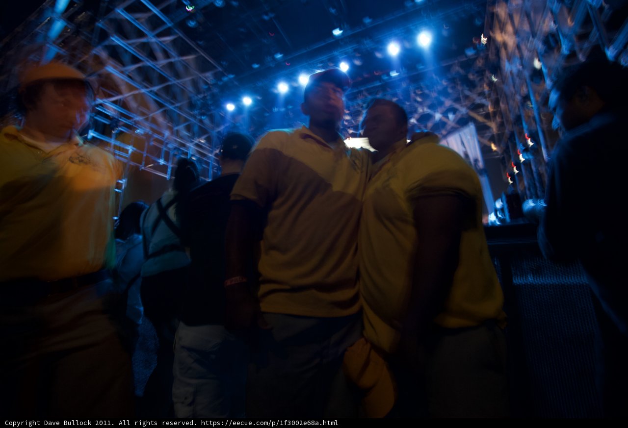 Yellow Shirts at Coachella