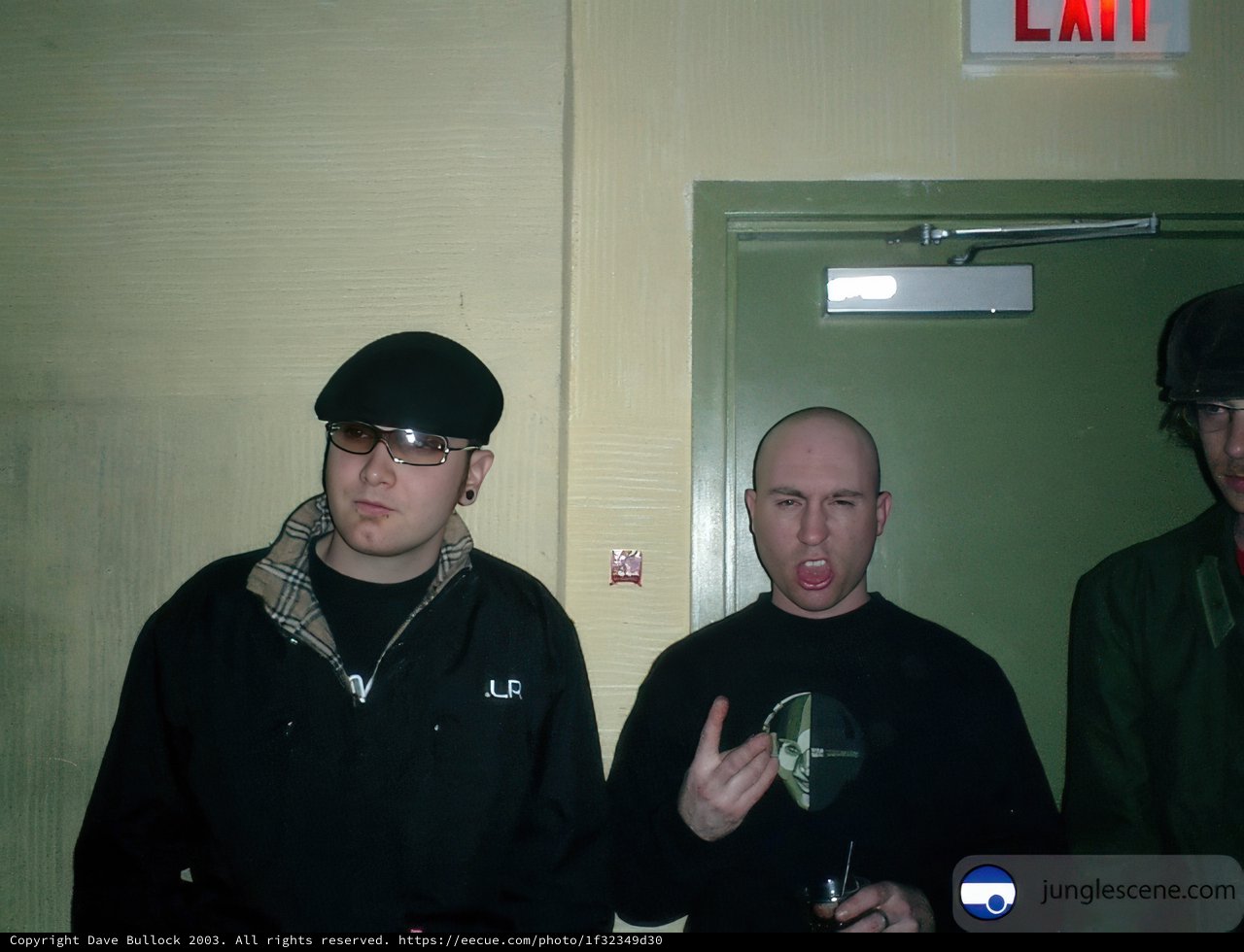 Three Men Ready to Eat