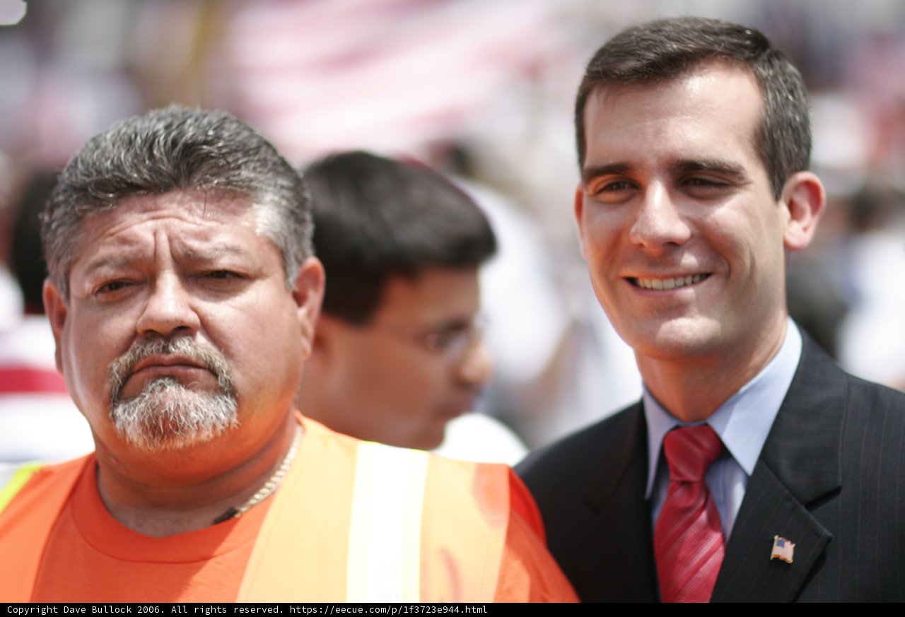 Eric G meets Eric Garcetti