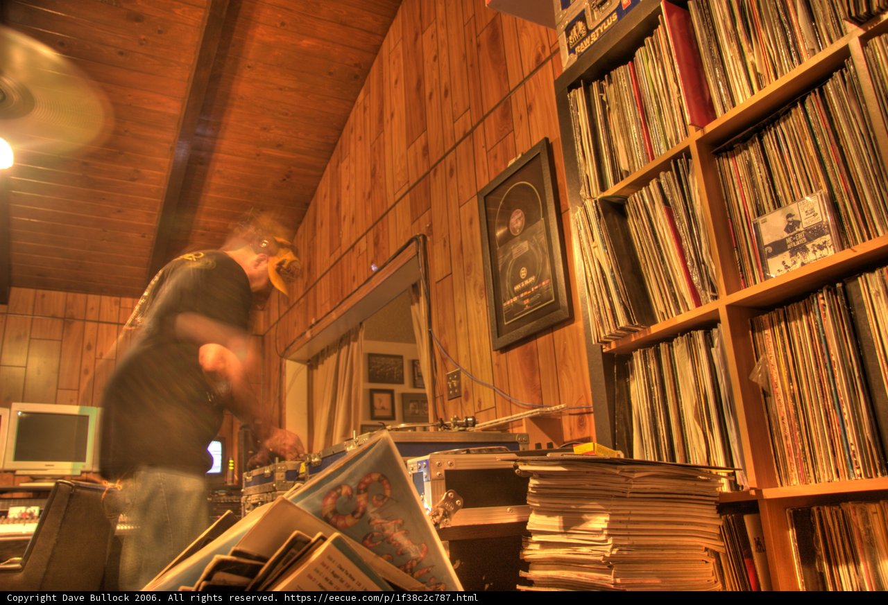 Vinyl Vibes in the Library