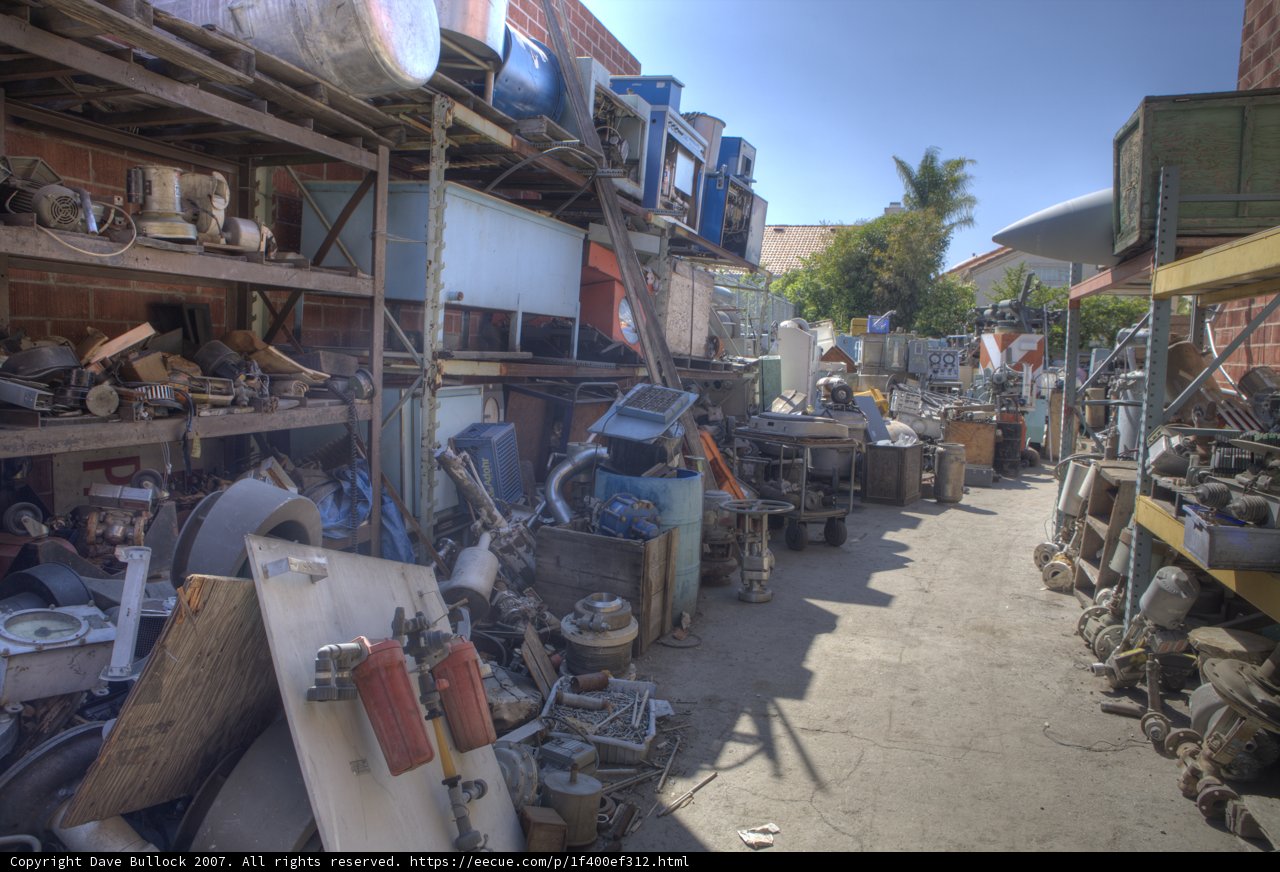 Abandoned Factory Full of Junk