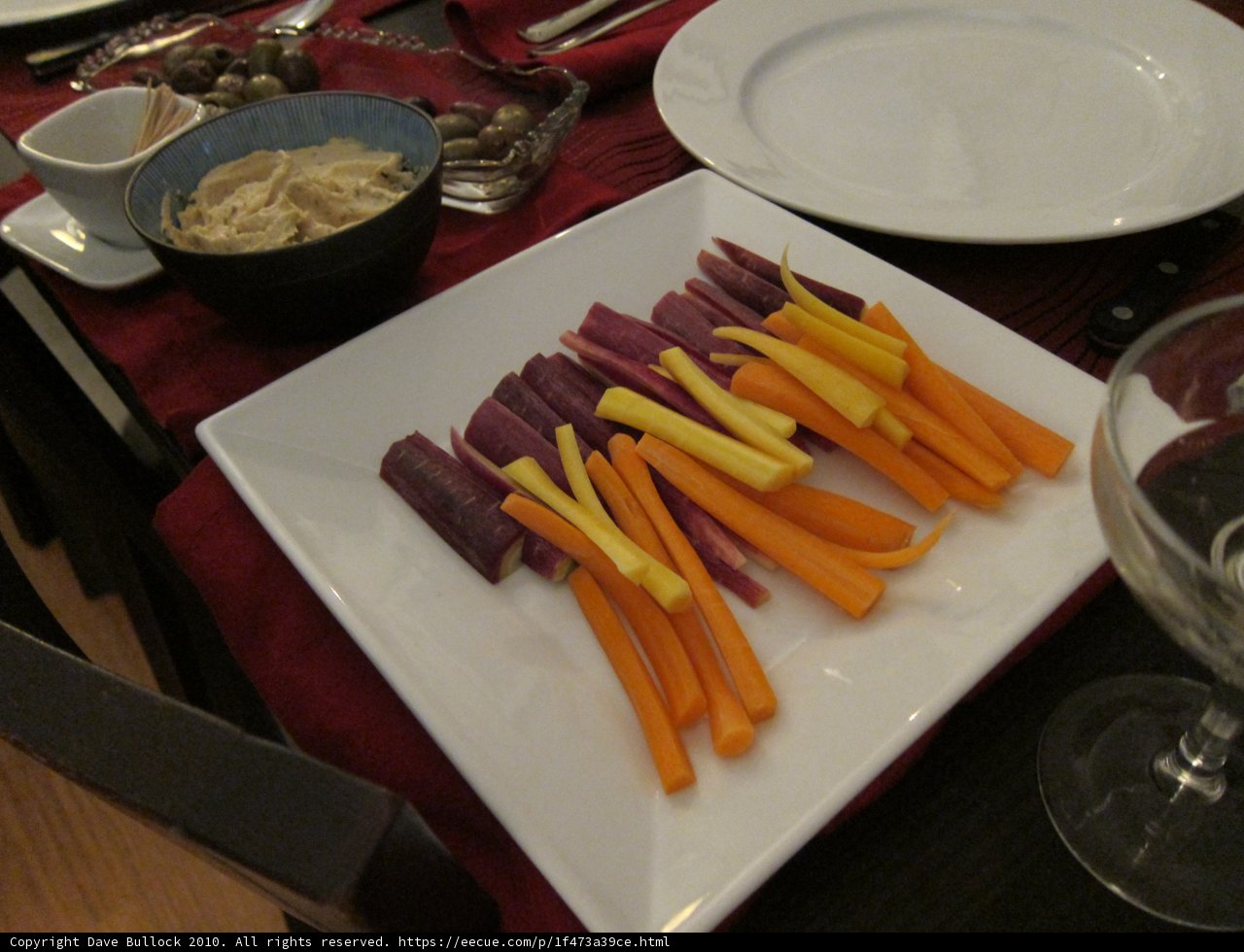 Carrots and Dip Delight