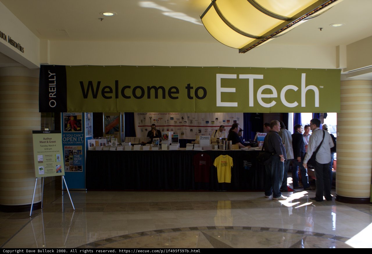 E-Tech Banner at Dominique Ansel's Restaurant
