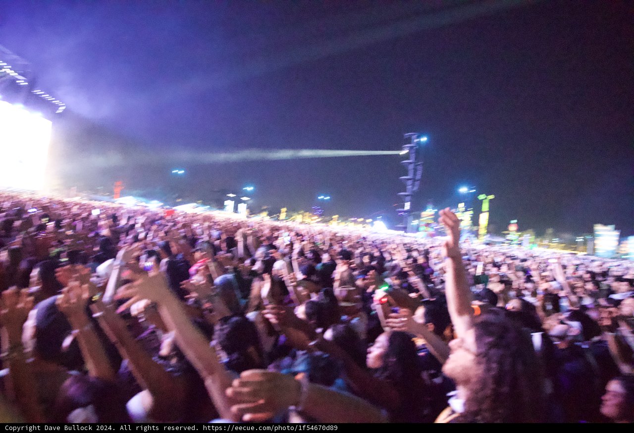 Electric Night: The Pulse of Coachella 2024