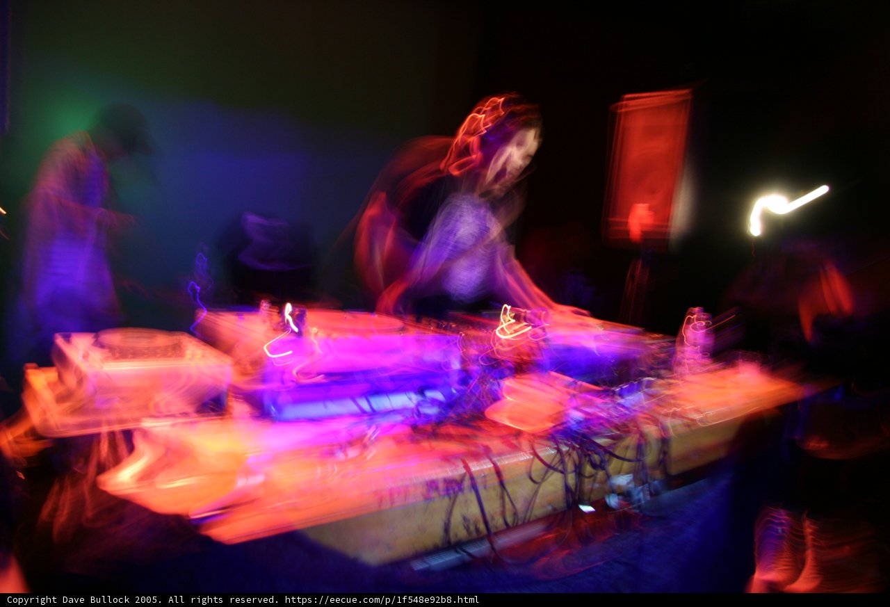 Electrifying Nightclub DJ