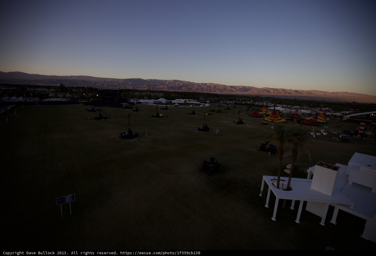 Overlooking the Desert
