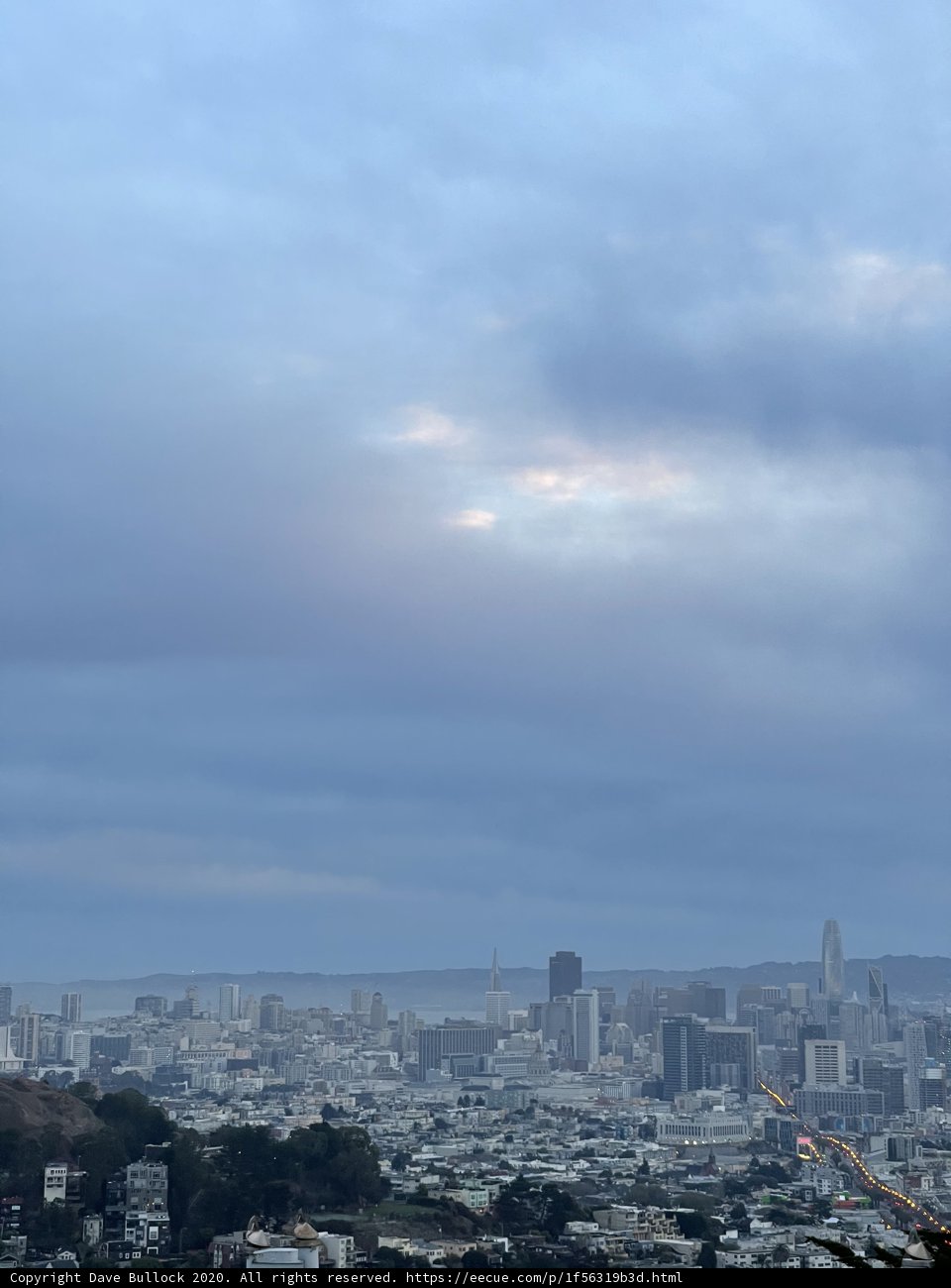 Cityscape from a Hilltop