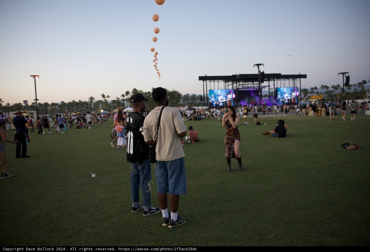 Sunset Vibes at Coachella 2024 Week 2