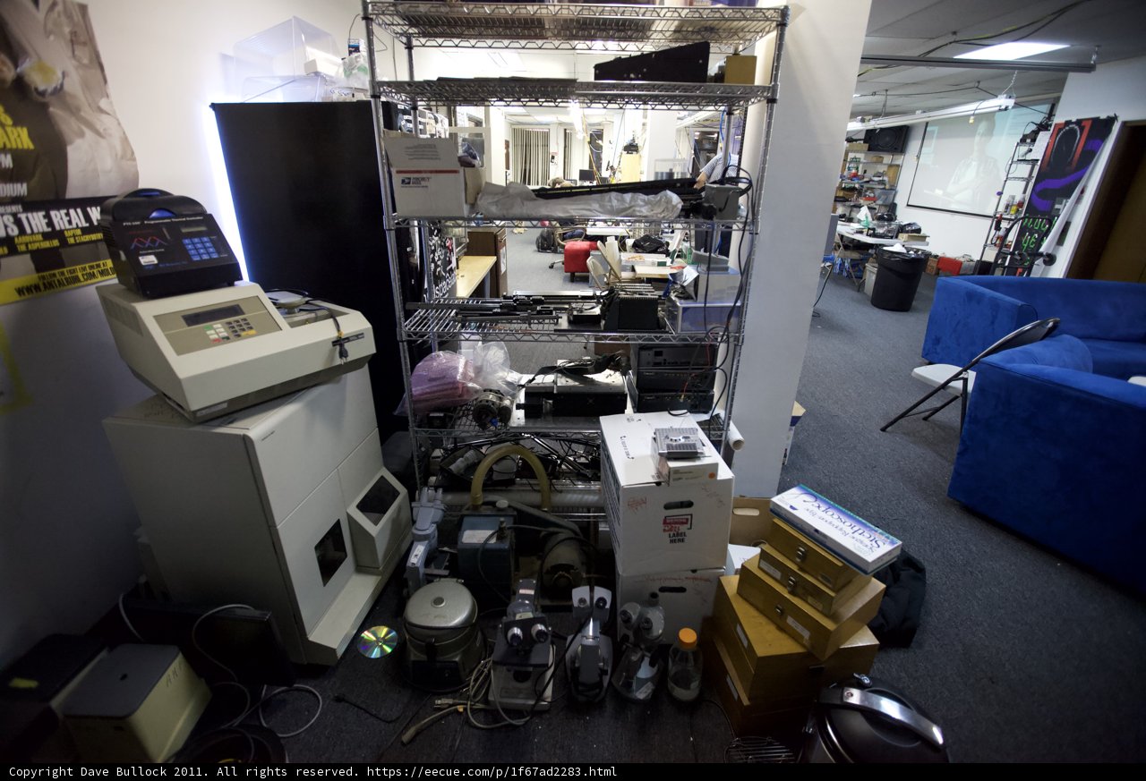 A Busy Tech Room